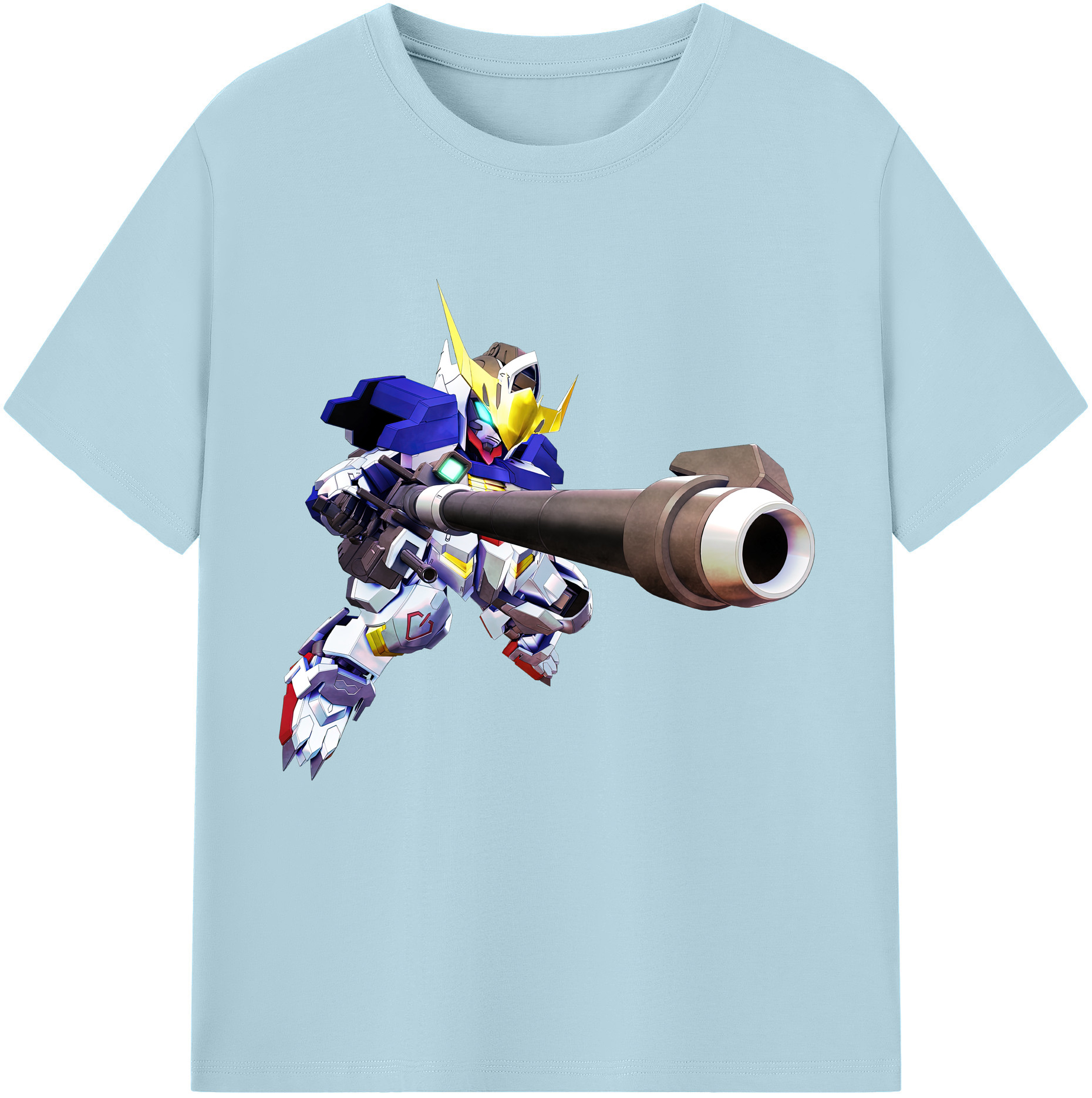 （画像用） 機動戦士ガンダム Mobile Suit Gundam 綿100％半袖Tシャツ（フロントプリント）
